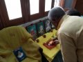 Gorakhpur Mayor Sitaram Jaiswal garu at Smt Ramya Sudha gari home