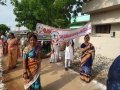 Lady volunteers in Rally