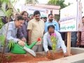 Peethadhipathi Dr.Uma Alisha planting the sapling (2)