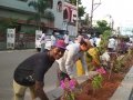 UARDT volunteers  participated plantting the sapling