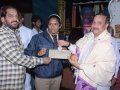 5000  Rupees  check for International Boxing champion Miss Aruna