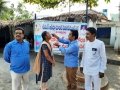 Distribution of Corona virus preventive medicines at Umar Alisha Public school