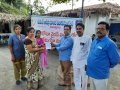 Distribution of Corona virus preventive medicines at Umar Alisha Public school