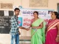 Distribution of corona virus preventive medicine at Gollaprolu ZPHS