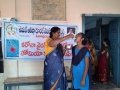 Distribution of corona virus preventive medicine at Gollaprolu ZPHS