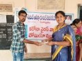 Distribution of corona virus preventive medicine at Gollaprolu ZPHS