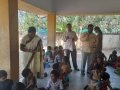 Distribution of coronavirus preventive homeo medicine at ZP Elementary School, Penumarthi on 15-Feb-2020