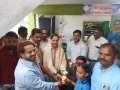 Water served by  Dr.Umar Alisha, Chairman of UARDT,  Abdhul Nabhi (Sub Inspector of Polic, Pithapuram), Ahamed Alisha, Kalil sha, Hussain sha  during inauguration of RO water plant at  R.R.BH.R GOVT HIGH SCHOOL, Pithapuram