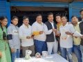 Coronavirus preventive medicine distributed by UARDT at Mirzapur Chowk, Gorakhpur on 01-March-2020