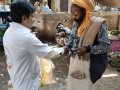 Coronavirus preventive medicine distributed by UARDT at Mirzapur Chowk, Gorakhpur on 01-March-2020