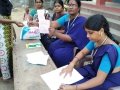 Coronavirus preventive medicine distributed by UARDT to people, students, Teachers at Z.P.High School, Anganwadi Centers, Khandavilli, Varighedu, Annavarappadu, Malleswaram, Kadimpadu Villages on 02-March-2020