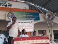 Coronavirus preventive medicine distributed by UARDT at Z.P.High School, Alampuram on 04-March-2020