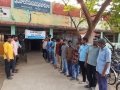 Homeopathy preventive medicine distributed by UARDT at Municipal High School (O.B.S), Pithapuram on 04-March-2020