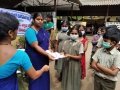 Coronavirus preventive medicine distributed by UARDT at Sri Shirdi Sai School, Tanuku on 06-March-2020