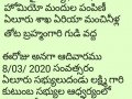 Coronavirus preventive medicine distributed by UARDT at Near Brahamam Temple, Eluru on 08-March-2020