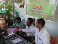 Coronavirus preventive medicine distributed by UARDT at Near Brahamam Temple, Eluru on 08-March-2020
