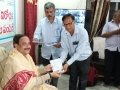 Coronavirus preventive medicine distributed by UARDT at Pingali Paradise, Visakhapatnam 08-March-2020