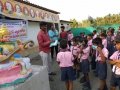 Coronavirus preventive medicine distributed by UARDT at Gowthami English Medium School, Ramachandrapuram on 09-March-2020