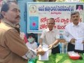 Coronavirus preventive medicine distributed by UARDT at B.S.N.L Office, Visakhapatnam on 10-March-2020