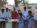 Coronavirus preventive medicine distributed by UARDT at Zilla Parishad High School, Manchili on 10-March-2020