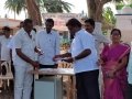 Coronavirus preventive medicine distributed by UARDT at Zilla Parishad High School, Manchili on 10-March-2020
