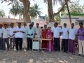 Coronavirus preventive medicine distributed by UARDT at Zilla Parishad High School, Manchili on 10-March-2020