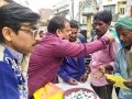 Coronavirus preventive medicine distributed by UARDT at Police Pole, Alinagar Chowk, Gorakhpur on 14-March-2020