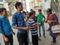 Coronavirus preventive medicine distributed by UARDT at Ramalayam, Opposite Jayabheri Towers, Kondapur, Hyderabad on 14-March-2020