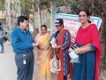 Coronavirus preventive medicine distributed by UARDT at Ramalayam, Opposite Jayabheri Towers, Kondapur, Hyderabad on 14-March-2020