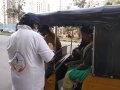 Coronavirus preventive medicine distributed by UARDT at Ramalayam, Opposite Jayabheri Towers, Kondapur, Hyderabad on 14-March-2020