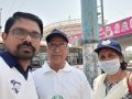 Coronavirus preventive medicine distributed by UARDT at HITEC City, Hyderabad on 15-March-2020