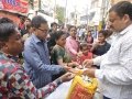 Coronavirus preventive medicine distributed by UARDT at Maya Talkies Road, Reti Chowk Road, Gorakhpur on 15-March-2020