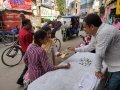 Coronavirus preventive medicine distributed by UARDT at Maya Talkies Road, Reti Chowk Road, Gorakhpur on 15-March-2020