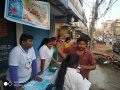 Coronavirus preventive medicine distributed by UARDT at Sri Manga Tiffin Center, Indiranagar, Hyderabad on 15-March-2020