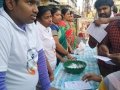 Coronavirus preventive medicine distributed by UARDT at Sri Manga Tiffin Center, Indiranagar, Hyderabad on 15-March-2020