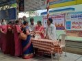 Coronavirus preventive medicine distributed by UARDT at Sripada Srivallabha Maha Samsthanam, Pithapuram on 15-March-2020
