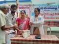 Coronavirus preventive medicine distributed by UARDT at Sripada Srivallabha Maha Samsthanam, Pithapuram on 15-March-2020