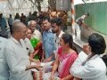 Coronavirus preventive medicine distributed by UARDT at Sripada Srivallabha Maha Samsthanam, Pithapuram on 15-March-2020