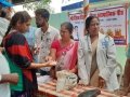 Coronavirus preventive medicine distributed by UARDT at Sripada Srivallabha Maha Samsthanam, Pithapuram on 15-March-2020