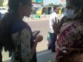 Coronavirus preventive medicine distributed by UARDT at Uppal Crossroads, Hyderabad on 15-March-2020