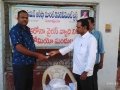 Coronavirus preventive medicine distributed by UARDT at Near Adarasha Vidhyalaya, Pithapuram on 16-March-2020