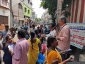 Coronavirus preventive medicine distributed by UARDT at Kondandaramalayam, Visakhapatnam on 17-March-2020