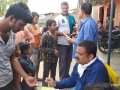 Coronavirus preventive medicine distributed by UARDT at Raghunaadhpur Village, Mosiyari District, Bihar on 20-March-2020