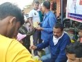 Coronavirus preventive medicine distributed by UARDT at Raghunaadhpur Village, Mosiyari District, Bihar on 20-March-2020