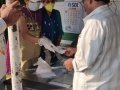 Coronavirus preventive medicine distributed by UARDT at A.P.S.R.T.C BusDepot, Amalapuram on 21-March-2020