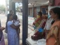 Coronavirus preventive medicine distributed by UARDT at Ramanaiah Peta, Kapula Ramalayam, Kakinada Rural Mandal on 21-March-2020