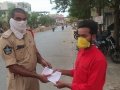 Coronavirus preventive medicine distributed by UARDT at Korukonda Village on 23-March-2020