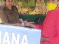 Coronavirus preventive medicine distributed by UARDT at Korukonda Village on 23-March-2020