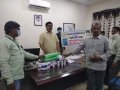 UARDT has donated PPE Kits, Masks, Gloves and Sanitisers to East Godavari District collector