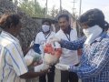 03. May-1-2020 Distribution of Groceries,vegtables at kakinada